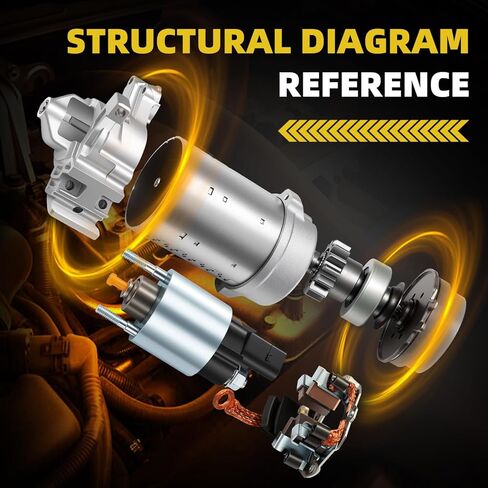 63P-81800-00 6BR-81800-00 Starter Motor Compatible with Yamaha 150HP 2250HP 250HP F150TLR F150TXR F225TLR LF150TXR LF250TUR,HitachiS114-867 S114-867A S114-867B 6BR-81800-01 6BR-81800-02 in Kuwait