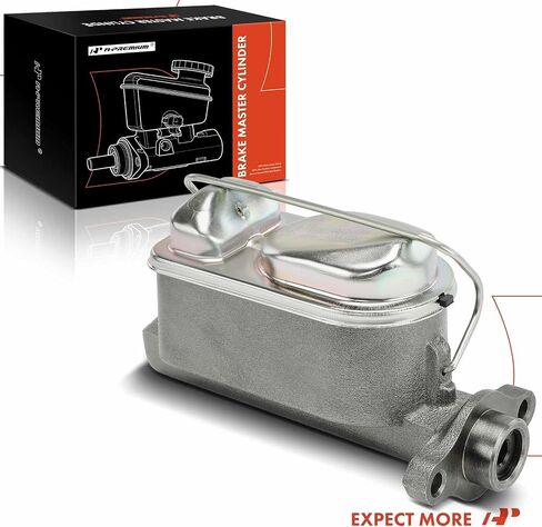 A-Premium Brake Master Cylinder Compatible with Ford Vehicles - For F-150, For F-250, F-100, For Bronco, E-100 Econoline, E-100 Econoline Club Wagon, E-150 Econoline Club Wagon, E-150 Econoline in Saudi Arabia