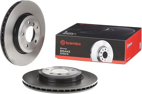 Brembo 09.8952.11 UV Coated vented Front Brake Rotor BMW OE# 34116855156 in Saudi Arabia