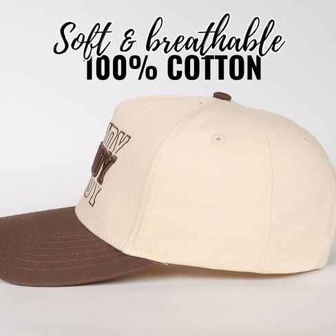 هدايا innobeta cowgirl cap للنساء ، هدايا الفتاة الريفية ، هدايا قبعة مطرزة مضحكة ، هدايا غربية ، أشياء رعاة البقر للنساء ، هدايا فتاة المزرعة ، howdy in Saudi Arabia
