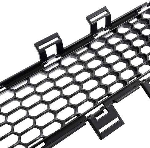 KUAFU Front Bumper Trim+Lower Grille Compatible with 2014-2018 Jeep Cherokee CH1044112, 68210024AC, 68203216AA, CH1036126 Bumper Cover Molding Trim Grill Plastic(ABS) Black in Saudi Arabia