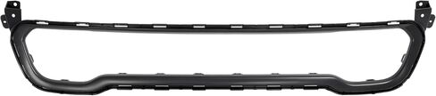 KUAFU Front Bumper Trim+Lower Grille Compatible with 2014-2018 Jeep Cherokee CH1044112, 68210024AC, 68203216AA, CH1036126 Bumper Cover Molding Trim Grill Plastic(ABS) Black in Saudi Arabia