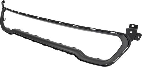 KUAFU Front Bumper Trim+Lower Grille Compatible with 2014-2018 Jeep Cherokee CH1044112, 68210024AC, 68203216AA, CH1036126 Bumper Cover Molding Trim Grill Plastic(ABS) Black in Saudi Arabia