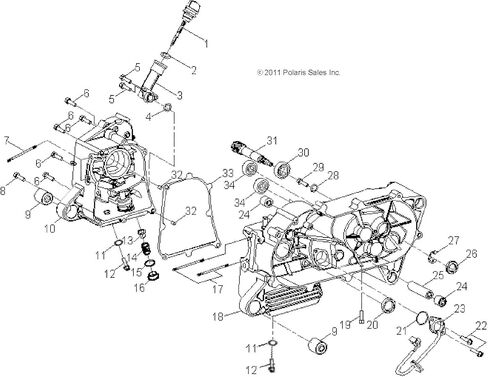 عمود محرك Polaris، قطعة OEM الأصلية 453456، الكمية 1 in Saudi Arabia