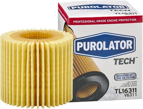 فلتر زيت خرطوشة Purolator TL16311 PurolatorTECH متوافق مع 2009-2017 Toyota Corolla، 2010-2018 Toyota Prius، 2018-2022 Toyota C-HR و2012-2017 Toyota Prius V in Saudi Arabia