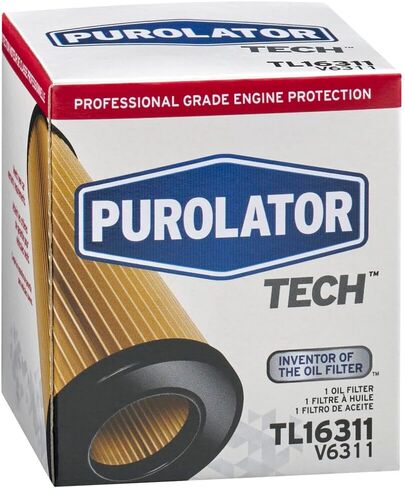 فلتر زيت خرطوشة Purolator TL16311 PurolatorTECH متوافق مع 2009-2017 Toyota Corolla، 2010-2018 Toyota Prius، 2018-2022 Toyota C-HR و2012-2017 Toyota Prius V in Saudi Arabia