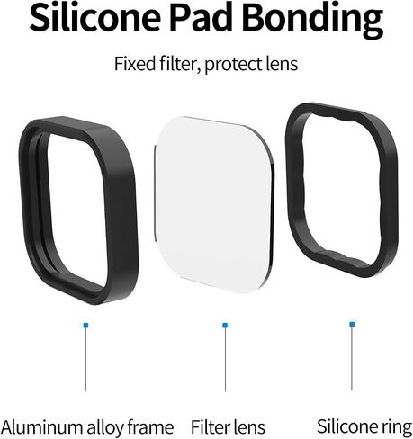TELESIN Polarizing Filter for GoPro Hero 13 Black, CPL Circular Polarizer Filter Lens Protector Multi-Coated HD Glass for Go Pro 13 Accessories Filter in Saudi Arabia