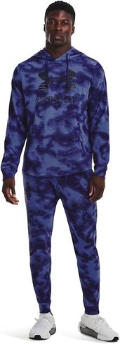 Under Armour UA Rival Terry Novelty Hoodie - 1377185-100 - White/Gray Mist/Black - L in Saudi Arabia