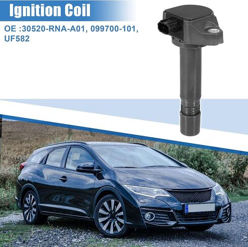 X AUTOHAUX Car Ignition Coil 30520-RNA-A01 099700-101 UF582 for Honda Civic 2006-2011 in Saudi Arabia