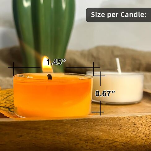 Colored Tealight Candles Scented, Natural Soy & Bee Wax Blend, 16 Colors & 7 Fragrances for Candle Painting & Home Decor，3.5 Hour Burn (16-Pack) by Kissingfish in Saudi Arabia