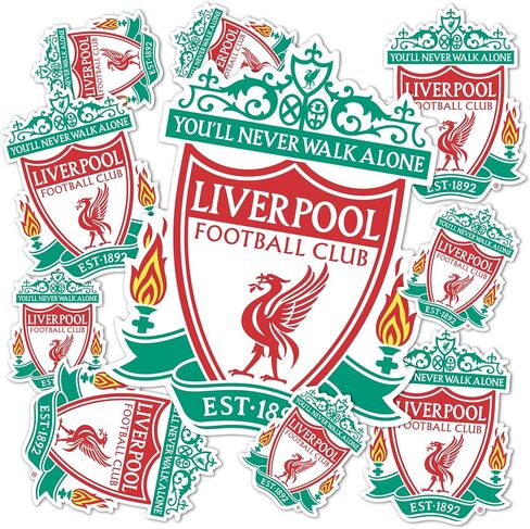 Desert Cactus Liverpool FC Stickers Decal Vinyl English Anfield Football Soccer Laptop Water Bottle Car Scrapbook (Type 3-2) in Saudi Arabia