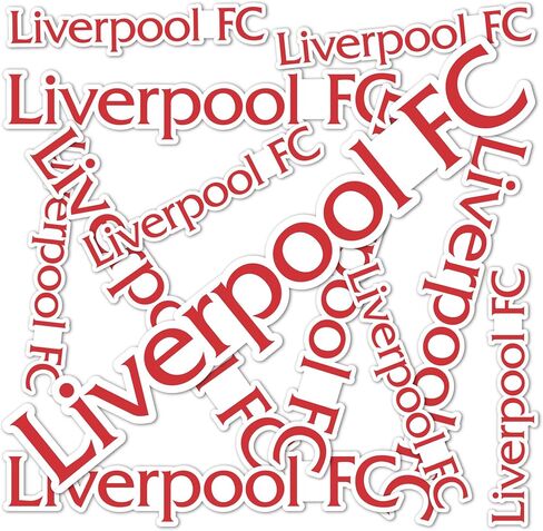 Desert Cactus Liverpool FC Stickers Decal Vinyl English Anfield Football Soccer Laptop Water Bottle Car Scrapbook (Type 3-2) in Saudi Arabia