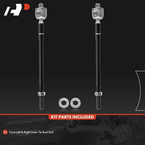 A-Premium 2 x Front Inner Tie Rod Ends, Compatible with Hyundai Elantra 2001-2006, Tiburon 2003-2008 & Kia Spectra 2004-2009, Spectra5 2005-2009 in Saudi Arabia