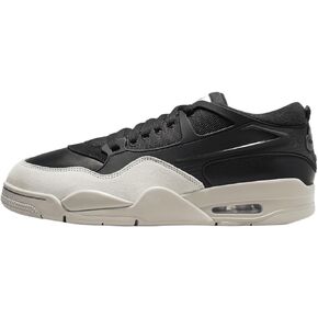 حذاء Air Jordan 4 RM للرجال (FQ7939-001، أسود/رمادي داكن/عظم فاتح) مقاس 10.5 in Kuwait