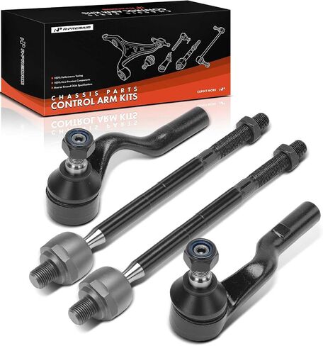 A-Premium Set of 4, Front Inner Outer Tie Rod End Kit, Compatible with Mercedes-Benz E300 1996-1999, E420 1997, E430 1998-2002, E55 AMG 1999-2002, E320 1996-2003 in Saudi Arabia