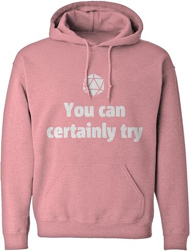 Indica Plateau You Can Certainly Try DnD Unisex Hoodie in Kuwait