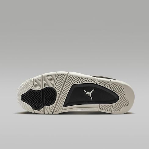 حذاء Air Jordan 4 RM للرجال (FQ7939-001، أسود/رمادي داكن/عظم فاتح) مقاس 10.5 in Saudi Arabia