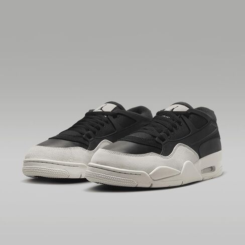 حذاء Air Jordan 4 RM للرجال (FQ7939-001، أسود/رمادي داكن/عظم فاتح) مقاس 10.5 in Saudi Arabia