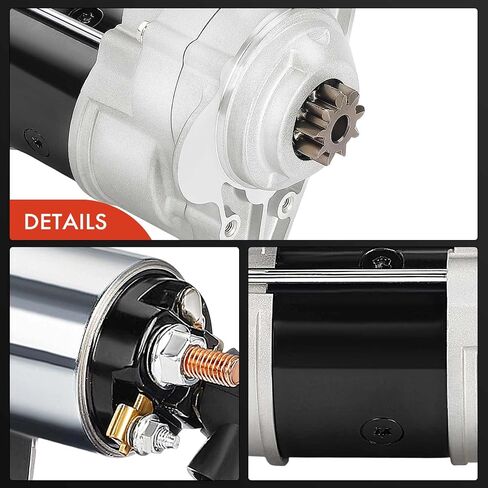 A-Premium Starter Motor Compatible with Chevrolet Silverado 2500HD, Silverado 3500, Express 2500 3500 4500, C4500 C5500 Kodiak & GMC Sierra, Savana & Hummer H1, 12V 2.2KW 9T CW in Saudi Arabia