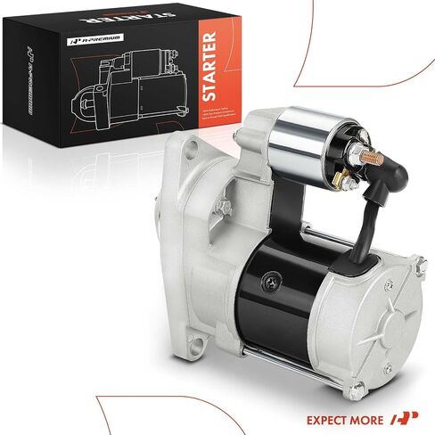A-Premium Starter Motor Compatible with Chevrolet Silverado 2500HD, Silverado 3500, Express 2500 3500 4500, C4500 C5500 Kodiak & GMC Sierra, Savana & Hummer H1, 12V 2.2KW 9T CW in Saudi Arabia
