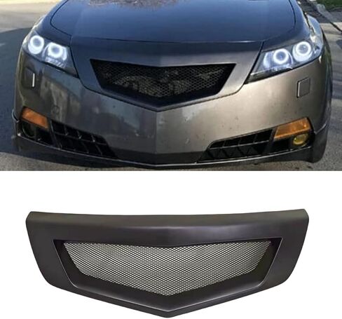 Matte Mesh Grill Front Grille For Acura TL 2009 2010 2011 Upper Bumper in Saudi Arabia