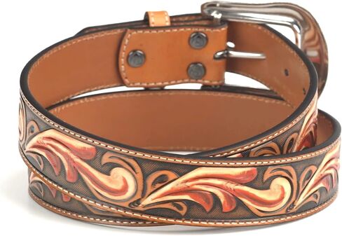 ARIAT Ladies Belt 1-1/2 Floral Embossed in Saudi Arabia