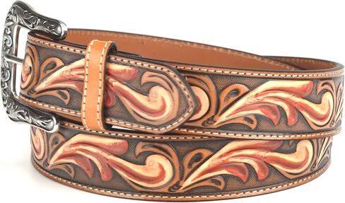 ARIAT Ladies Belt 1-1/2 Floral Embossed in Saudi Arabia