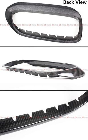 Carbon Fiber Kidney Grill Insert Trim Cover Overlay Compatible for 2017-2020 BMW G30 530i 530 535i 540i M550i in Saudi Arabia