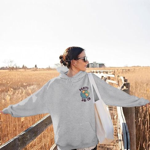 Christian Bible Verse Hoodies for Women Jesus Faith God Feece Hoodie Religious Inspirational Graphic Sweatshirts Top in Saudi Arabia