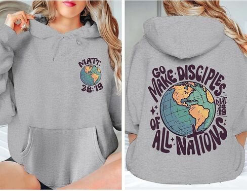 Christian Bible Verse Hoodies for Women Jesus Faith God Feece Hoodie Religious Inspirational Graphic Sweatshirts Top in Saudi Arabia