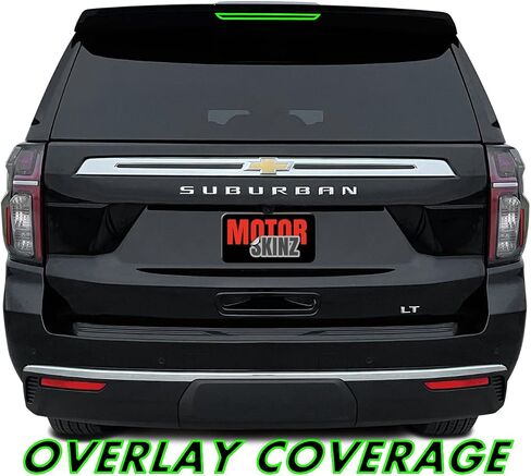 SlickMod PreCut Vinyl Smoke Tint for 2021-2022 Chevy Suburban Tail Light, Reflector & Third Brake Light (1. Taillight Combo, 20% Dark Smoke) in Saudi Arabia