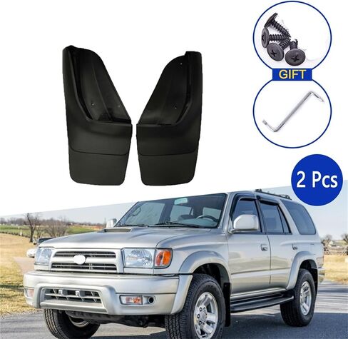 2Pcs Rear Wheels Mudguards Compatible For Toyota 4Runner 1996~2002 Accessories 2000 2001 1999 1998 1997 Mud Flaps Splash Guard Fender Flar in Saudi Arabia