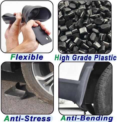 2Pcs Rear Wheels Mudguards Compatible For Toyota 4Runner 1996~2002 Accessories 2000 2001 1999 1998 1997 Mud Flaps Splash Guard Fender Flar in Saudi Arabia