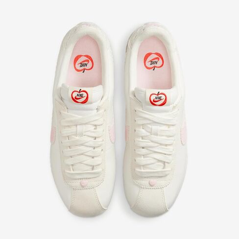 Nike Cortez Women's Shoes (HV6012-161, Sail/Sail/College Grey/Pink Foam) in Saudi Arabia