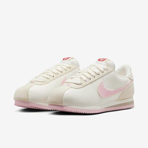 Nike Cortez Women's Shoes (HV6012-161, Sail/Sail/College Grey/Pink Foam) in Saudi Arabia