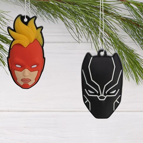 Hallmark Marvel Super Heroes Mini Christmas Ornaments, Shatterproof, Set of 6 in Saudi Arabia