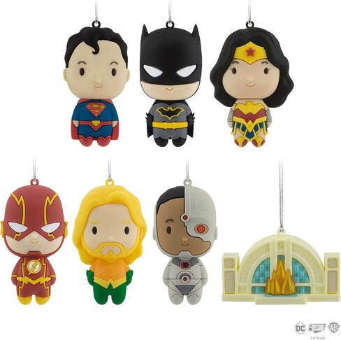 زينة عيد الميلاد الغامضة من Hallmark DC Justice League، مجموعة من قطعتين in Kuwait