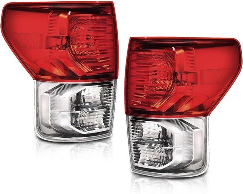 PIT66 Tail Lights Taillight Assembly Compatible with Toyota Tundra 2007 2008 2009 2010 2011 2012 2013 TO2800183 TO2801183 Rear Brake Lamps Drive & Passenger Side in Saudi Arabia