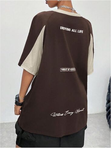 SOLY HUX Women's Graphic Tees Y2k Oversized T Shirt Jersey Streetwear Shirts Vintage Summer Tops in Saudi Arabia