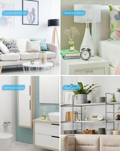 MIZZEO Reed Diffuser Set, Ocean Beach 6.76 fl oz Highly Scented Room Diffuser Home Fragrance Essential Oil Reed Flower Diffuser, House Bedroom Office Decor & Gifts in Kuwait