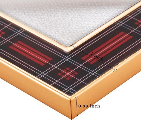 إطار صورة عيد الميلاد eletecpro مقاس 4×6 مع غطاء زجاجي حقيقي، إطار صورة من المينا للجدار أو سطح الطاولة للعرض الأفقي أو الرأسي، مثالي لحفلات عيد الميلاد، والعطلات، بيضاوي، عبوة واحدة in Kuwait