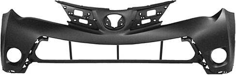 MBI AUTO - Primered, Front Upper Bumper Cover Fascia for 2013 2014 2015 Toyota Rav4 13 14 15, TO1014101 in Saudi Arabia