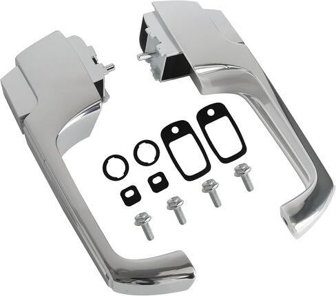 Door Handle Set of 2 Compatible with Chevy C10 Pickup 1967-1972, OE #BHS00553,115670 in Saudi Arabia