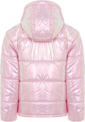 Hello Kitty Girls Hooded Zip Up Puffer Jacket Little Kid to Big Kid Sizes (5-14-16) in Saudi Arabia