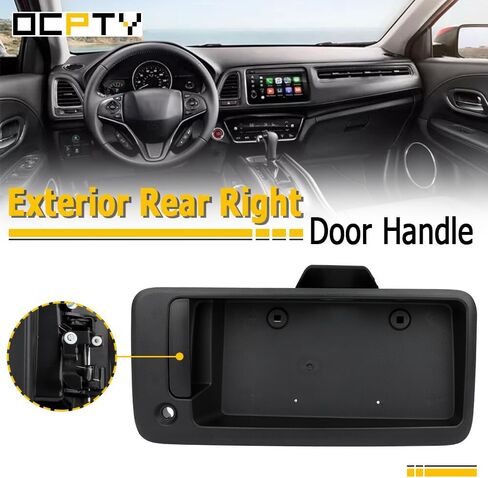 OCPTY مقبض الباب الخارجي للركاب الخلفي الجانب الأيمن استبدال مناسب 1996-2014 لـ Chevy for GMC for Express 1500 Van for Express 2500 Van Black Handle استبدال OE 15269298 25866289 2594227 in Saudi Arabia