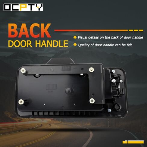 OCPTY مقبض الباب الخارجي للركاب الخلفي الجانب الأيمن استبدال مناسب 1996-2014 لـ Chevy for GMC for Express 1500 Van for Express 2500 Van Black Handle استبدال OE 15269298 25866289 2594227 in Saudi Arabia