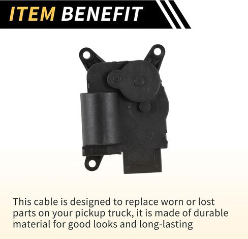 ACROPIX HVAC Heater Blend Door Actuator Replacement for Mercedes-Benz Sprinter 2006-2009 AC Heater Actuator No.0008205808 1 Plastic,Metal Black in Saudi Arabia