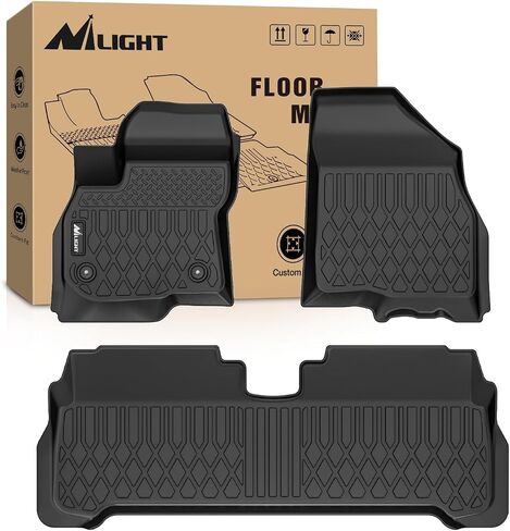 Nilight TPE Floor Mats for Chevy Bolt EUV 2022 2023 2024, All Weather Custom Fit Heavy Duty Floor Liners in Saudi Arabia
