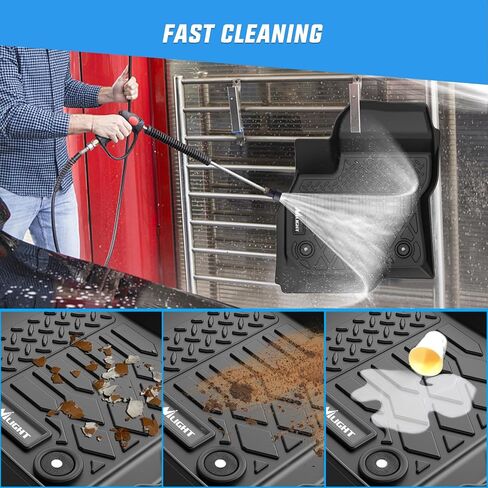 Nilight TPE Floor Mats for Chevy Bolt EUV 2022 2023 2024, All Weather Custom Fit Heavy Duty Floor Liners in Saudi Arabia