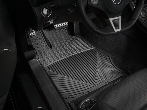 WeatherTech All-Weather Floor Mats for Mercedes SL 55 AMG, SL 63 AMG, SL-Class, SL 65 AMG - 1st Row (W103), Black in Saudi Arabia